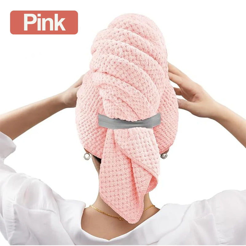 Microfibre Ultra Absorbent Hair Towel